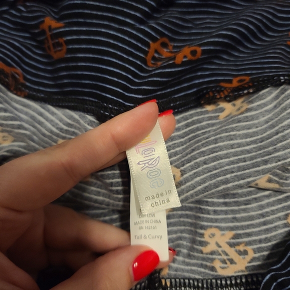 Lularoe anchor T/C Brand new - Picture 2 of 3